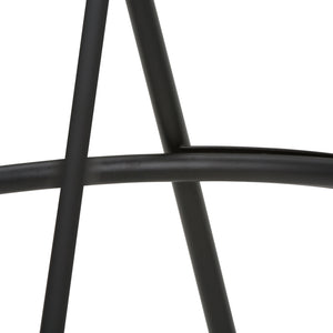 Simeon - Multifunctional Metal Stool With Wood Seat by Couch.com