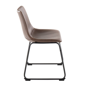 Duke - Industrial Side Chair (Set of 2) by Couch.com