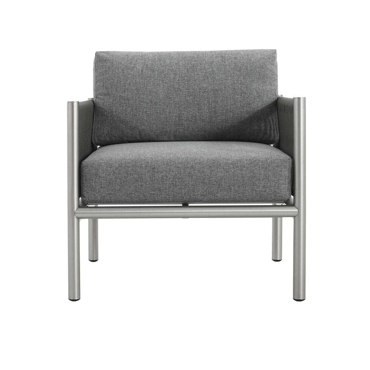 Hargrove - Club Chair - Silver / Gray by Couch.com
