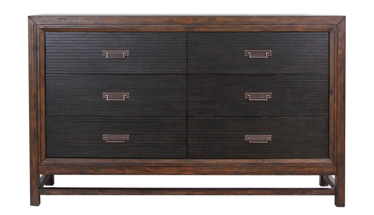 Branson - 6 Drawer Dresser, Two Tone - Brown by Couch.com