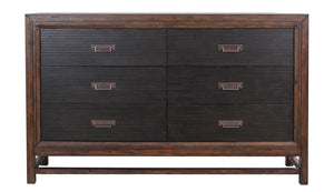 Branson - 6 Drawer Dresser, Two Tone - Brown by Couch.com