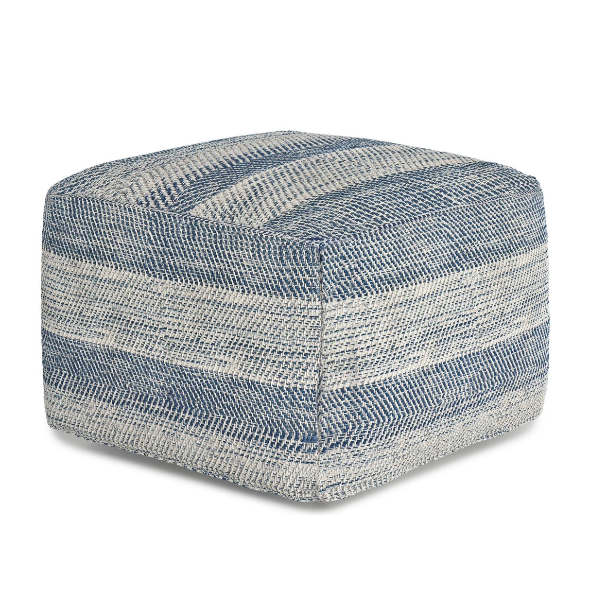 Clay - Square Pouf, Upholstered by Couch.com