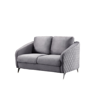 Sofia - Velvet Modern Chic Loveseat Couch by Couch.com