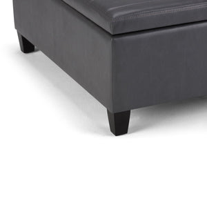 Ellis - Coffee Table Storage Ottoman Contemporary Design by Couch.com