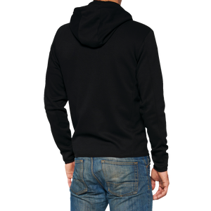 100% Viceroy Tech Zip Hoodie - Black - Medium 20037-00001