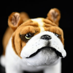 Cute Dog Doll Simulation British Plush Toy