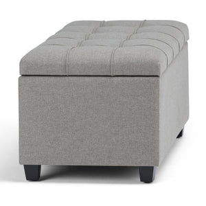 Sienna - Upholstered Storage Ottoman Bench by Couch.com