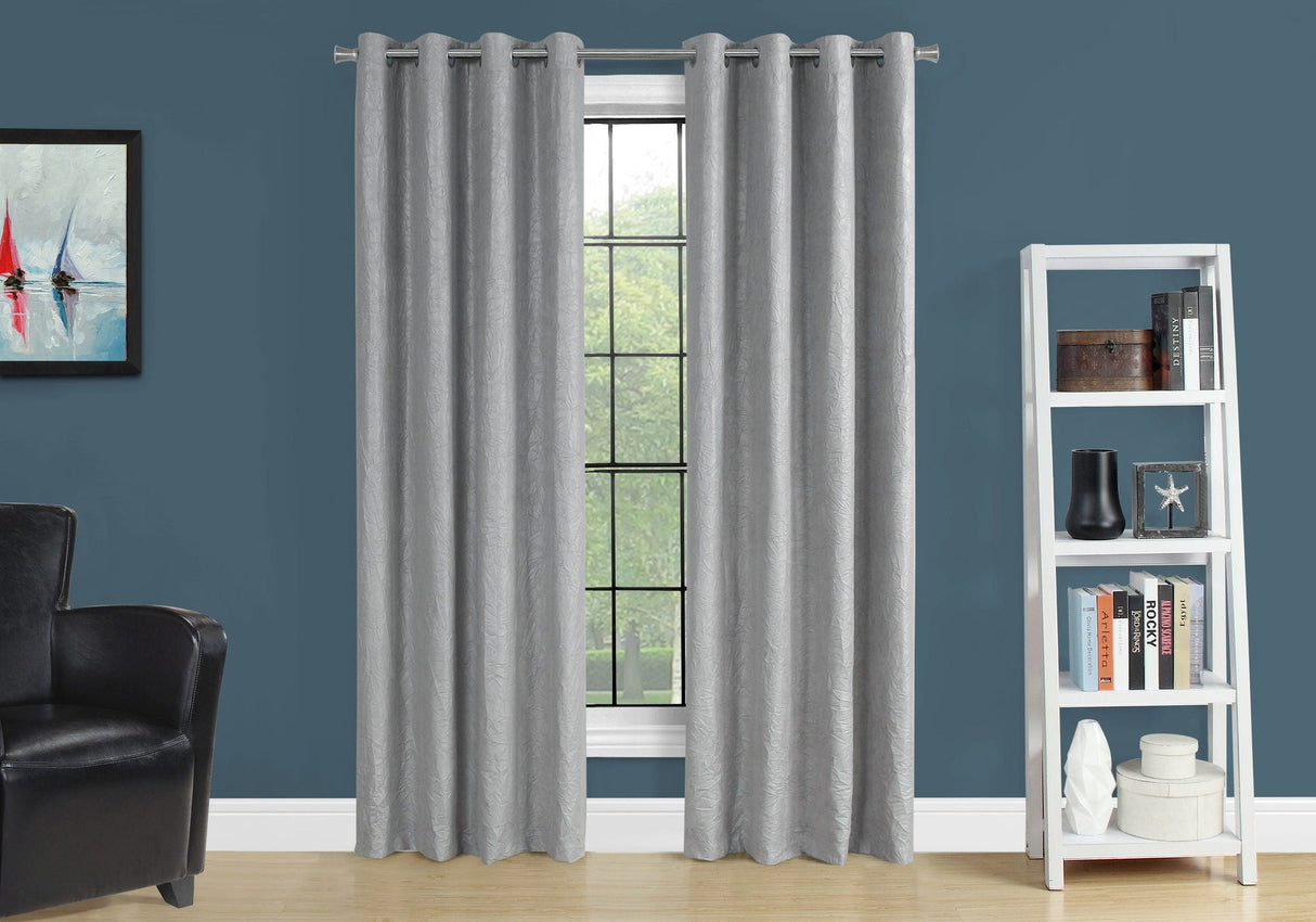 2 Pieces Set, Curtain Panel, Room Darkening, Grommet, Contemporary & Modern by Couch.com