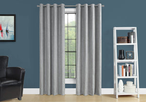 2 Pieces Set, Curtain Panel, Room Darkening, Grommet, Contemporary & Modern by Couch.com