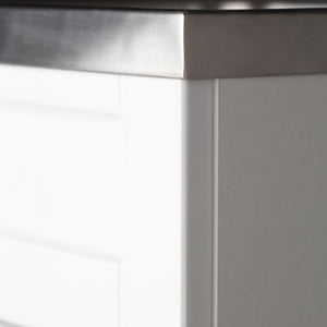 Hennessy - Deluxe Laundry Cabinet With Faucet And Stainless Steel Sink by Couch.com