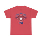 "I Miss America" Heart Unisex Heavy Cotton Tee