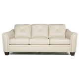 Modern Tufted Leather Sofa by Couch.com