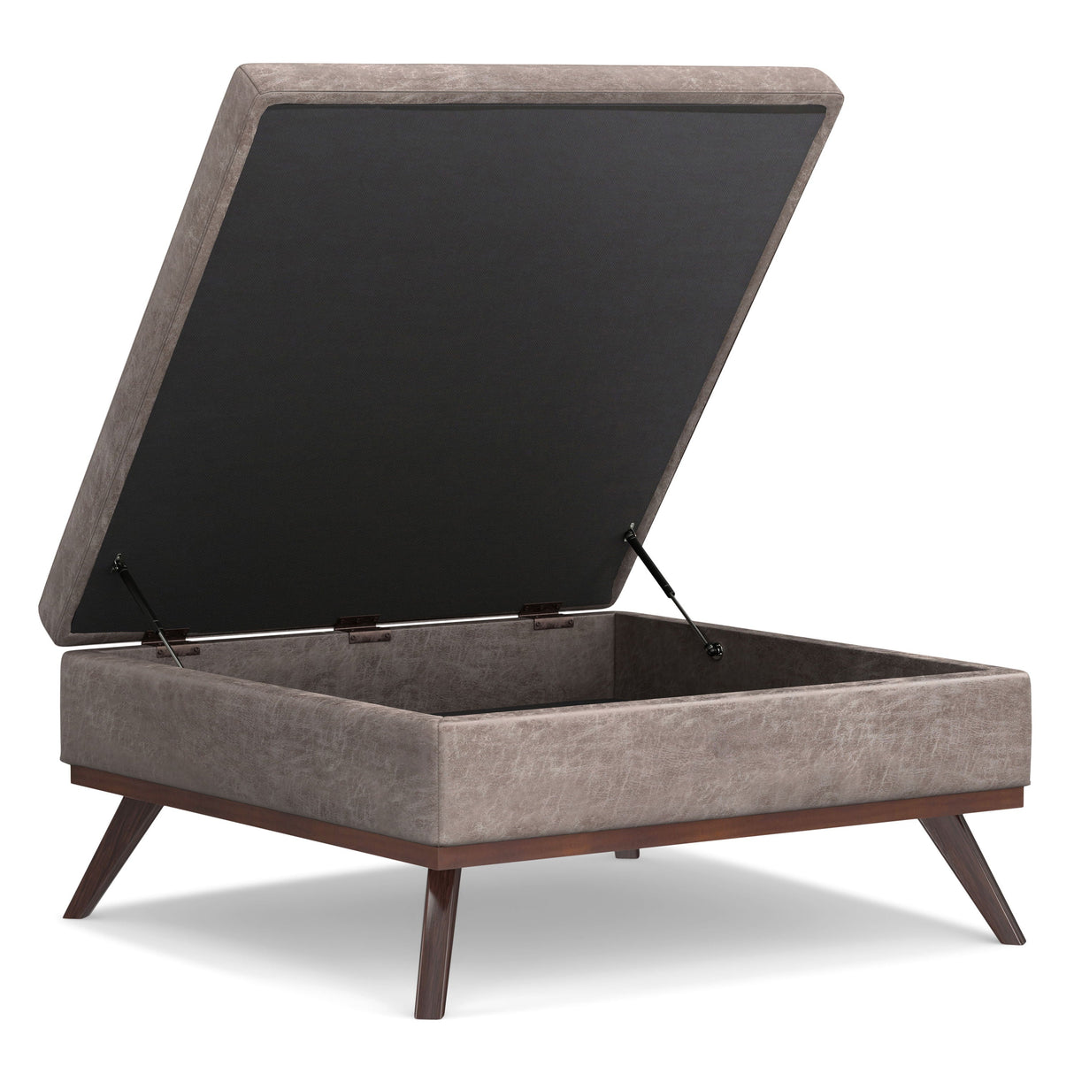 Owen - Multifunctional Square Coffee Table Storage Ottoman by Couch.com
