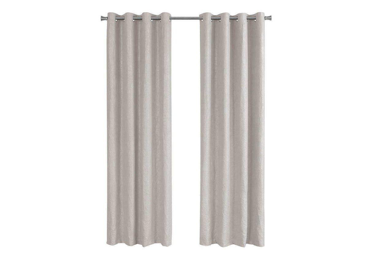 2 Pieces Set, Curtain Panel, Room Darkening, Grommet, Contemporary & Modern by Couch.com