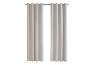 2 Pieces Set, Curtain Panel, Room Darkening, Grommet, Contemporary & Modern by Couch.com