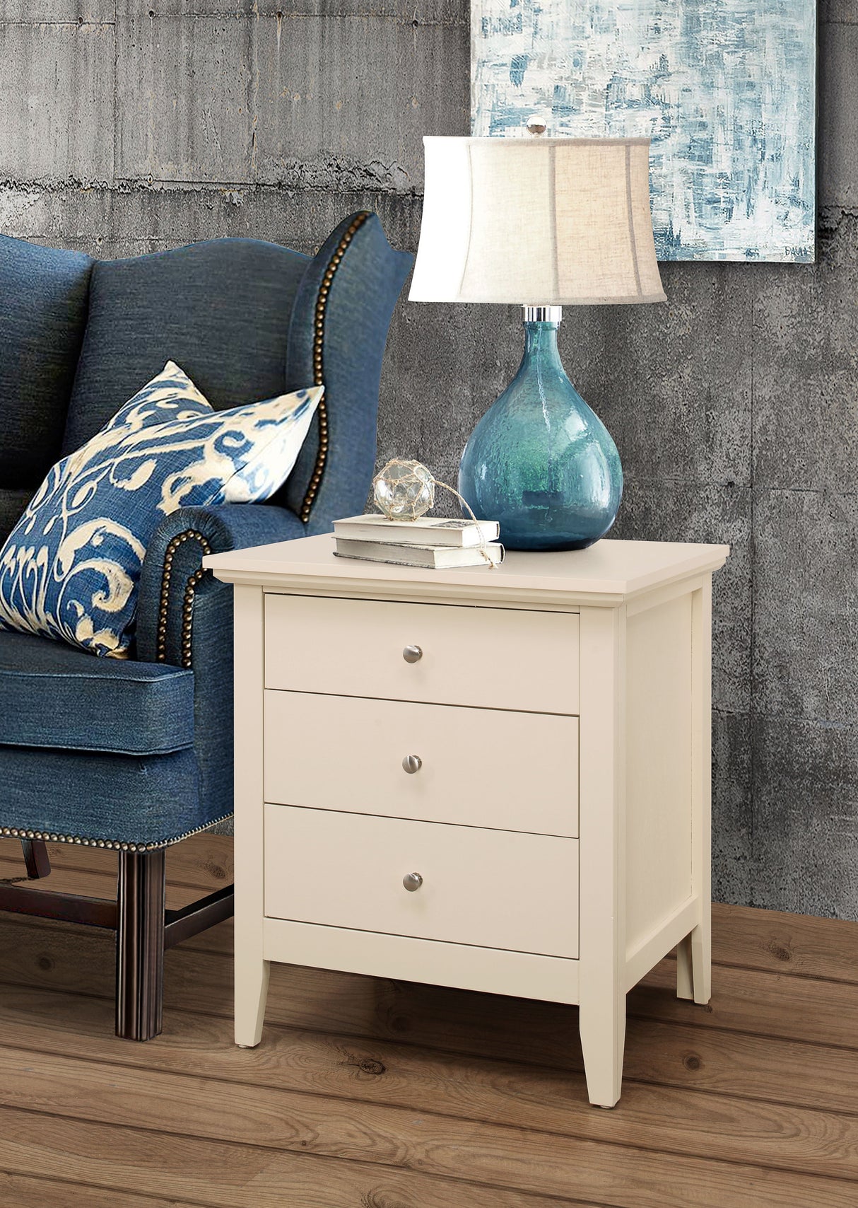 Hammond - 3 Drawer Nightstand by Couch.com