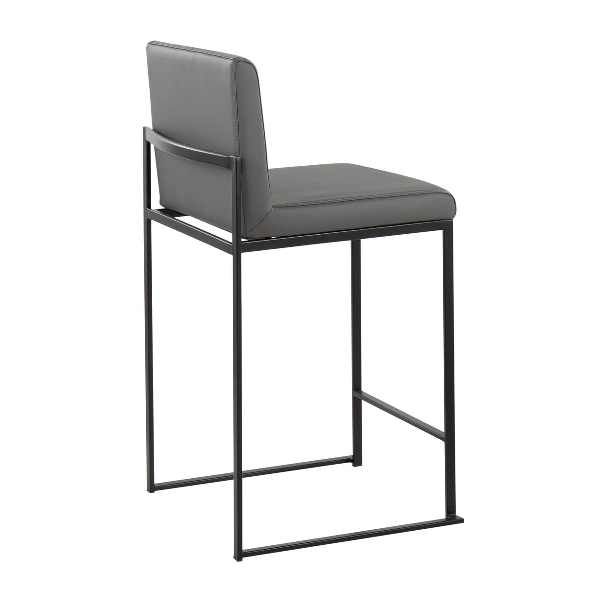 Fuji - Contemporary Modern Elegance, High Back Counter Stool by Couch.com