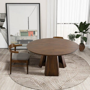 Bolton - Round Dining Table - Walnut by Couch.com
