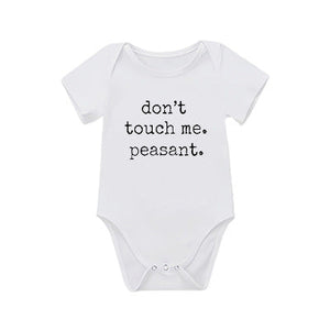 Summer Short Sleeve Baby Romper Bodysuit