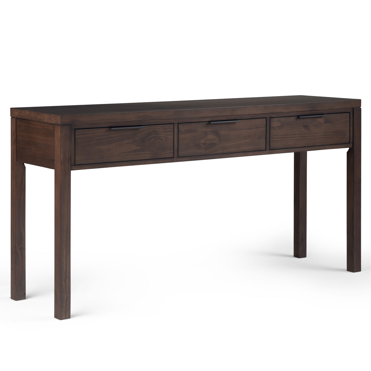 Hollander - Wide Console Table - Warm Walnut Brown by Couch.com
