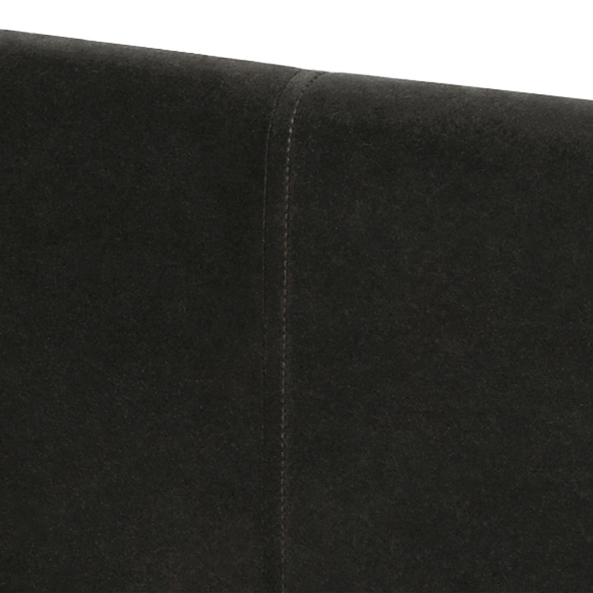 David - King Tufted Wingback Bed - Dark Charcoal Gray by Couch.com