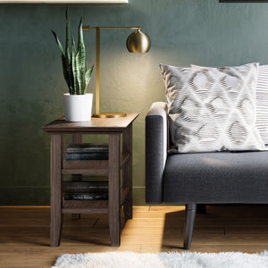 Acadian - Narrow Side Table - Farmhouse Brown by Couch.com