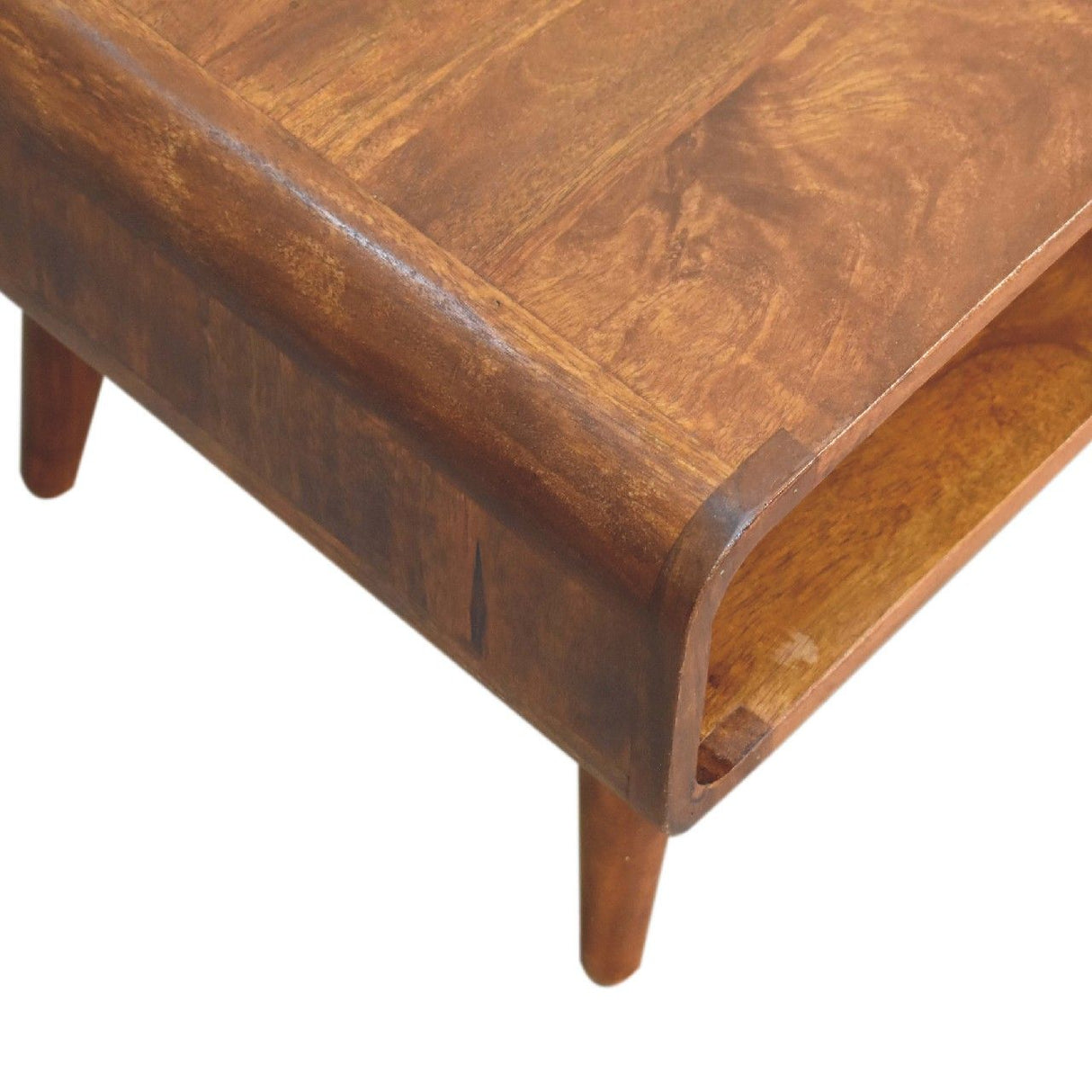 Solid Wood Open Media Unit by Couch.com