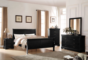 Louis Philippe Sleigh Bedroom Set
