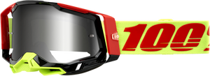 100% Racecraft 2 Goggles - Wiz - Flash Silver 50010-00010