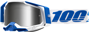 100% Racecraft 2 Goggles - Isola - Flash Silver 50010-00005