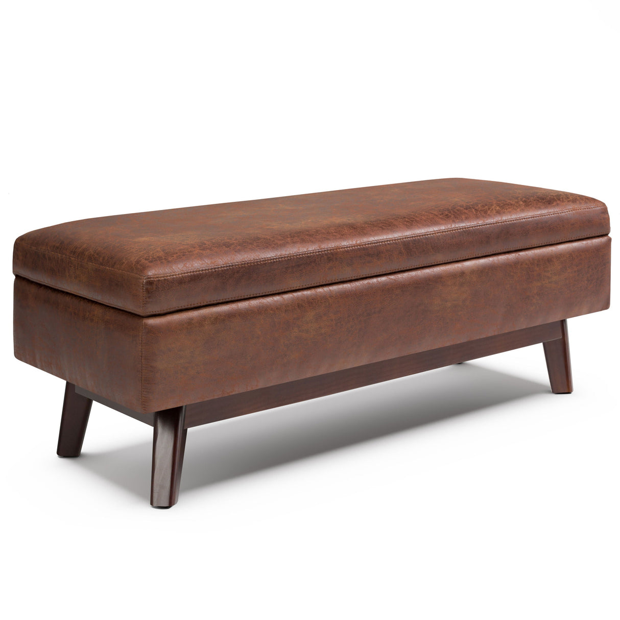 Owen - Upholstered Rectangular Storage Ottoman by Couch.com