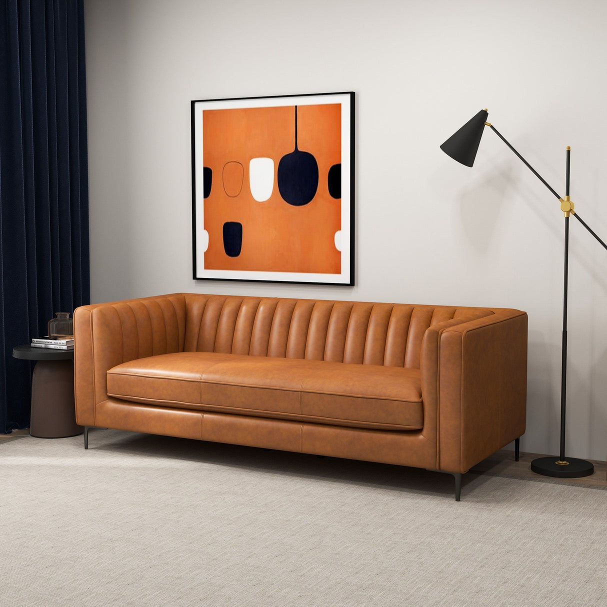 Angelina - Channel Tufted Sofa by Couch.com