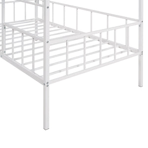 House Bed Frame With Slatted Support, No Box Spring Needed by Couch.com