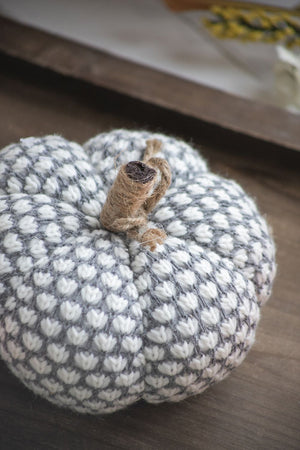 Knite Pumpkin Ornament Decor For Holiday Harvest Festival Fall Festival & Thanksgiving by Couch.com