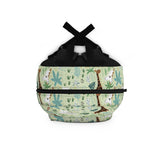 Kids Animals Green Backpack
