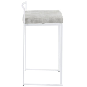 Fuji - Simple Elegance, Contemporary Stackable Counter Stool by Couch.com