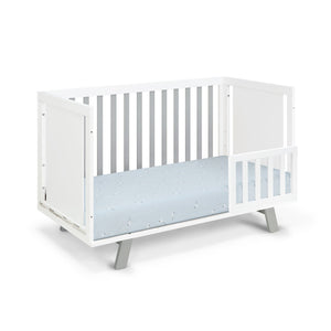 Livia - 3-in-1 Convertible Island Crib - White Frame by Couch.com
