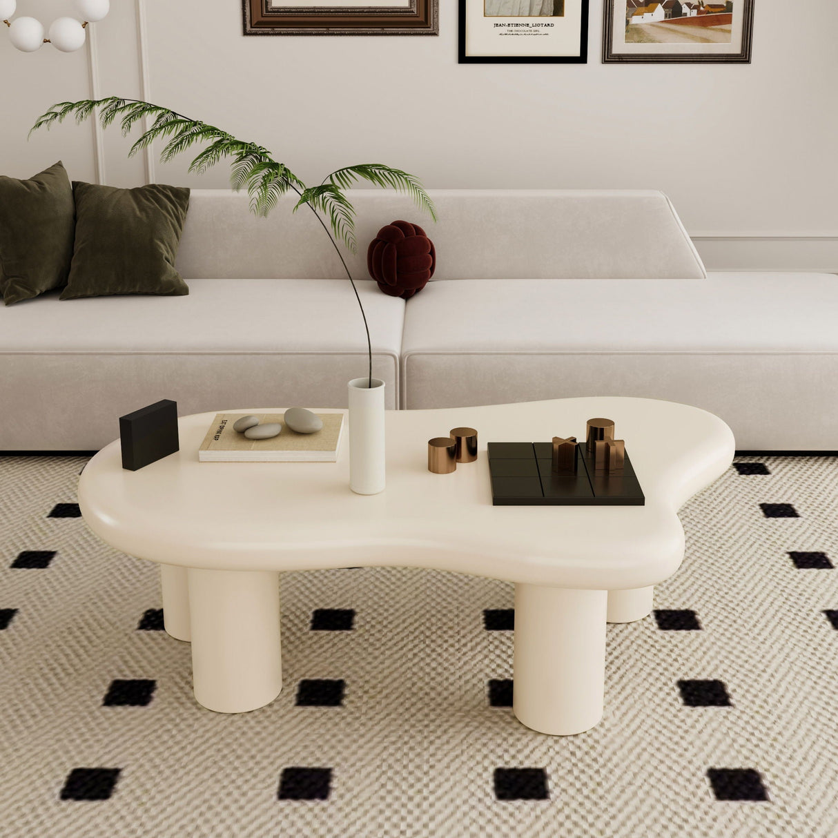 Cloud Shaped Coffee Table For Living Room by Couch.com