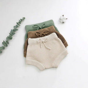 Baby Handmade Knitted Sweater And Shorts