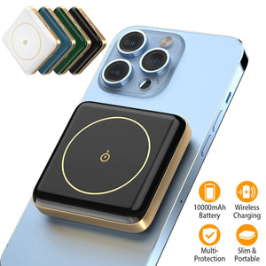 Magnetic Wireless Power Bank 10000mAh by DirectDeals