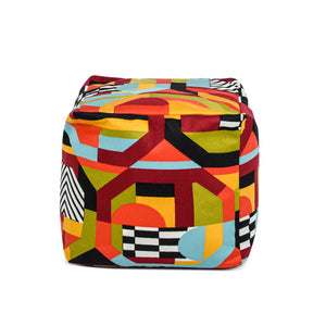 Pouf Luxury Oversized Bean Bag Cube Ottoman by Couch.com