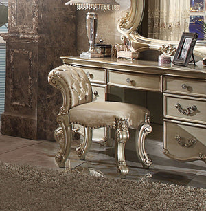 Vendome - Vanity Stool - Gold Patina / Bone by Couch.com