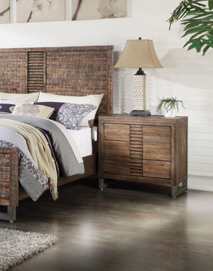 Andria - Reclaimed Nightstand - Oak by Couch.com