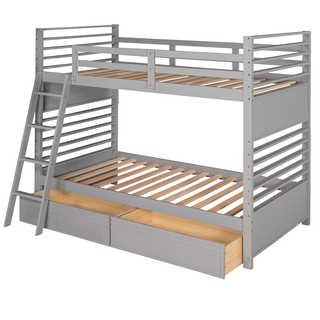 Bunk Bed With 2 Drawers by Couch.com