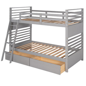 Bunk Bed With 2 Drawers by Couch.com