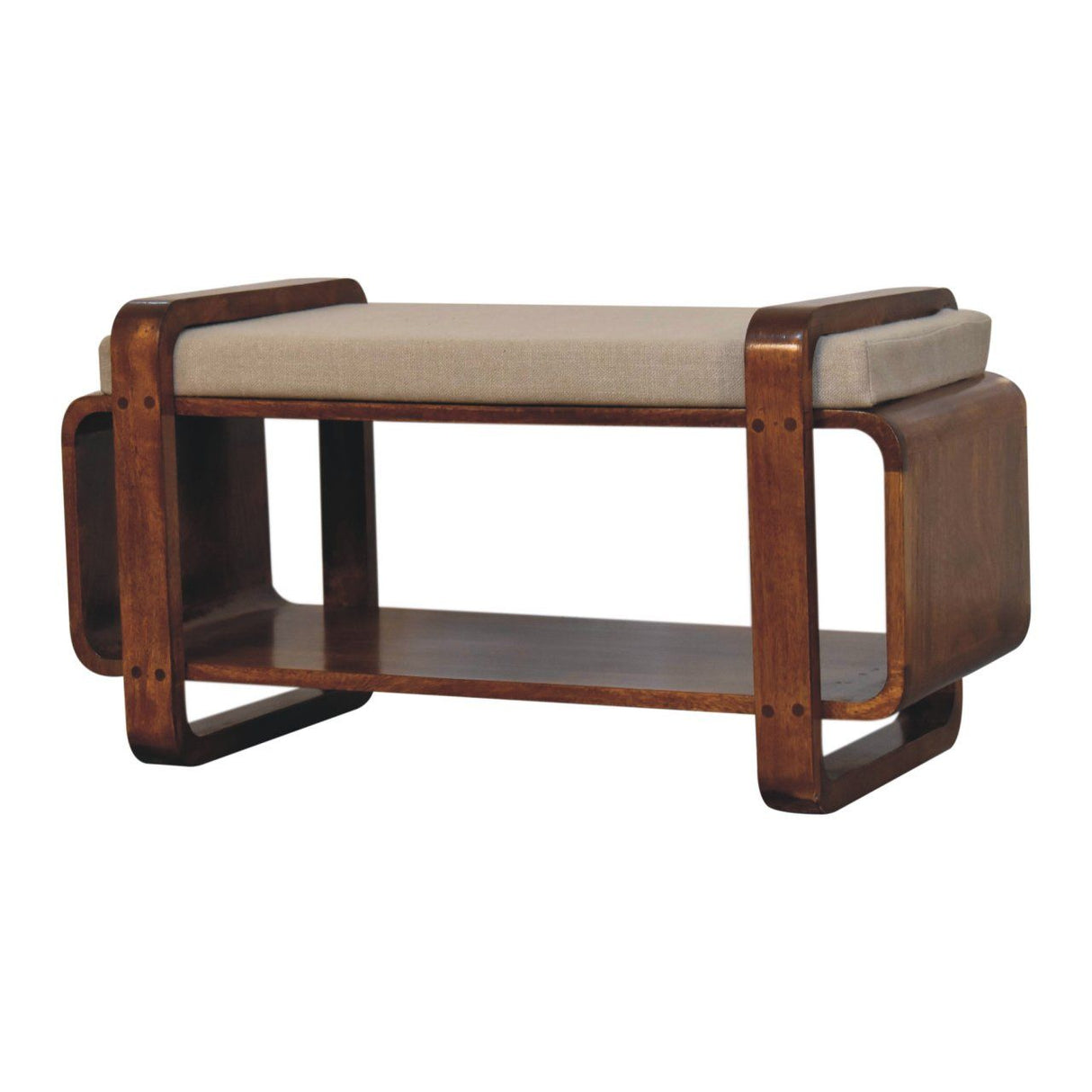 Loop Bench - Chestnut by Couch.com