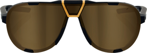 100% Westcraft Sunglasses - Soft Tact Black - Soft Gold Mirror 61046-258-01