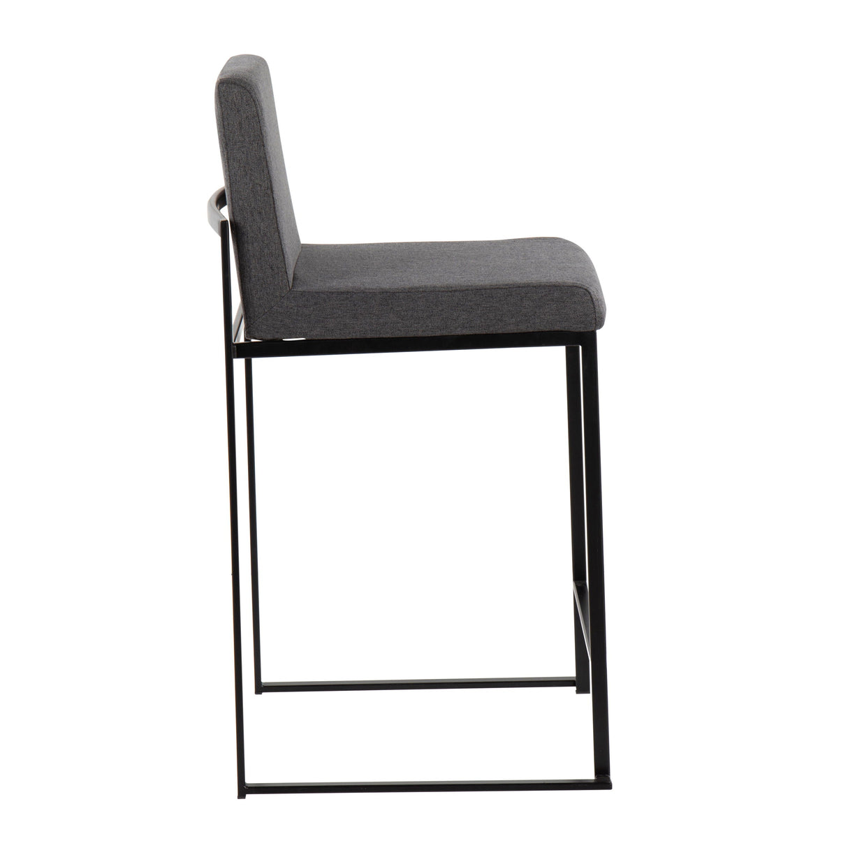 Fuji - Contemporary Modern Elegance, High Back Counter Stool by Couch.com