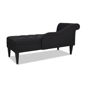 Harrison - Tufted Roll Arm Chaise Lounge by Couch.com