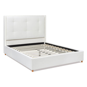 Miramar - Cushion Back Headboard Platform Bed Frame by Couch.com